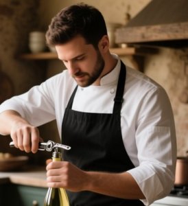 חולץ יין לבן